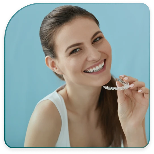 What are the advantages of straightening teeth with foil?