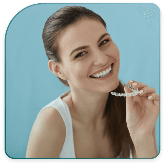 What are the advantages of straightening teeth with foil?