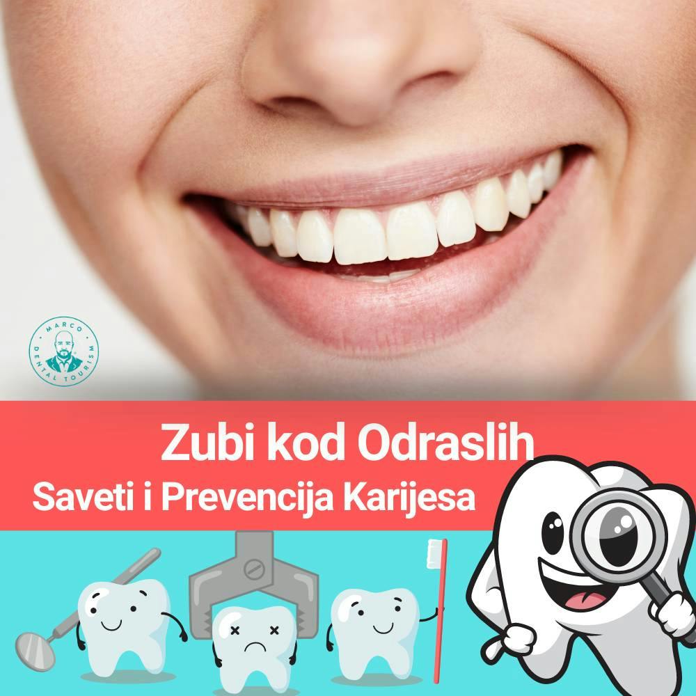 Zubi kod Odraslih - Saveti i Dentalna Higijena