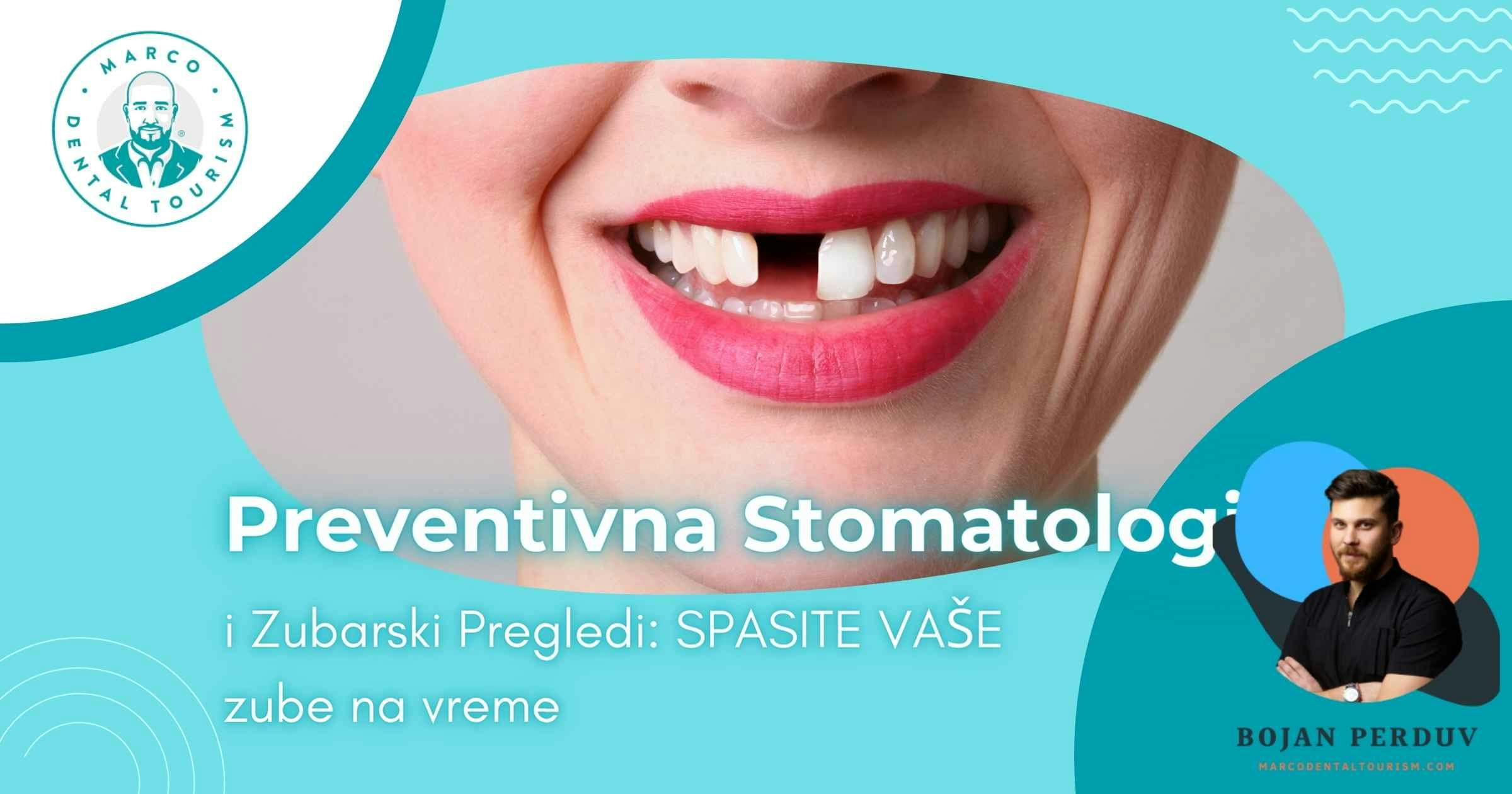 Preventivna Stomatologija i Zubarski Pregledi: Spasite vaše zube na vreme